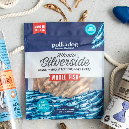 Polkadog Atlantic Silverside 2.5oz